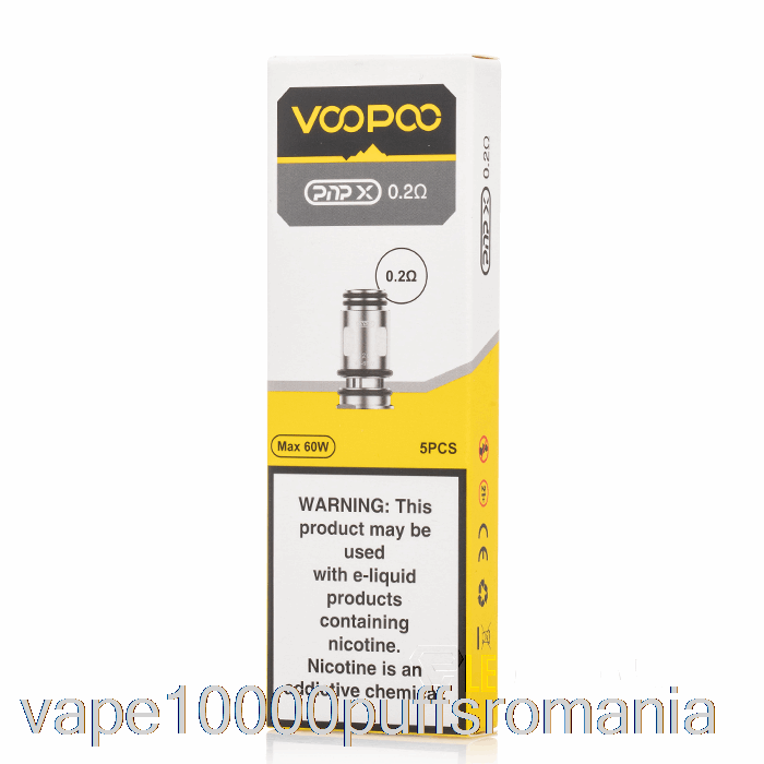 Vape Romania Voopoo Bobine De Schimb Pnp-x Bobine De 0,2 Ohmi Pnp-x